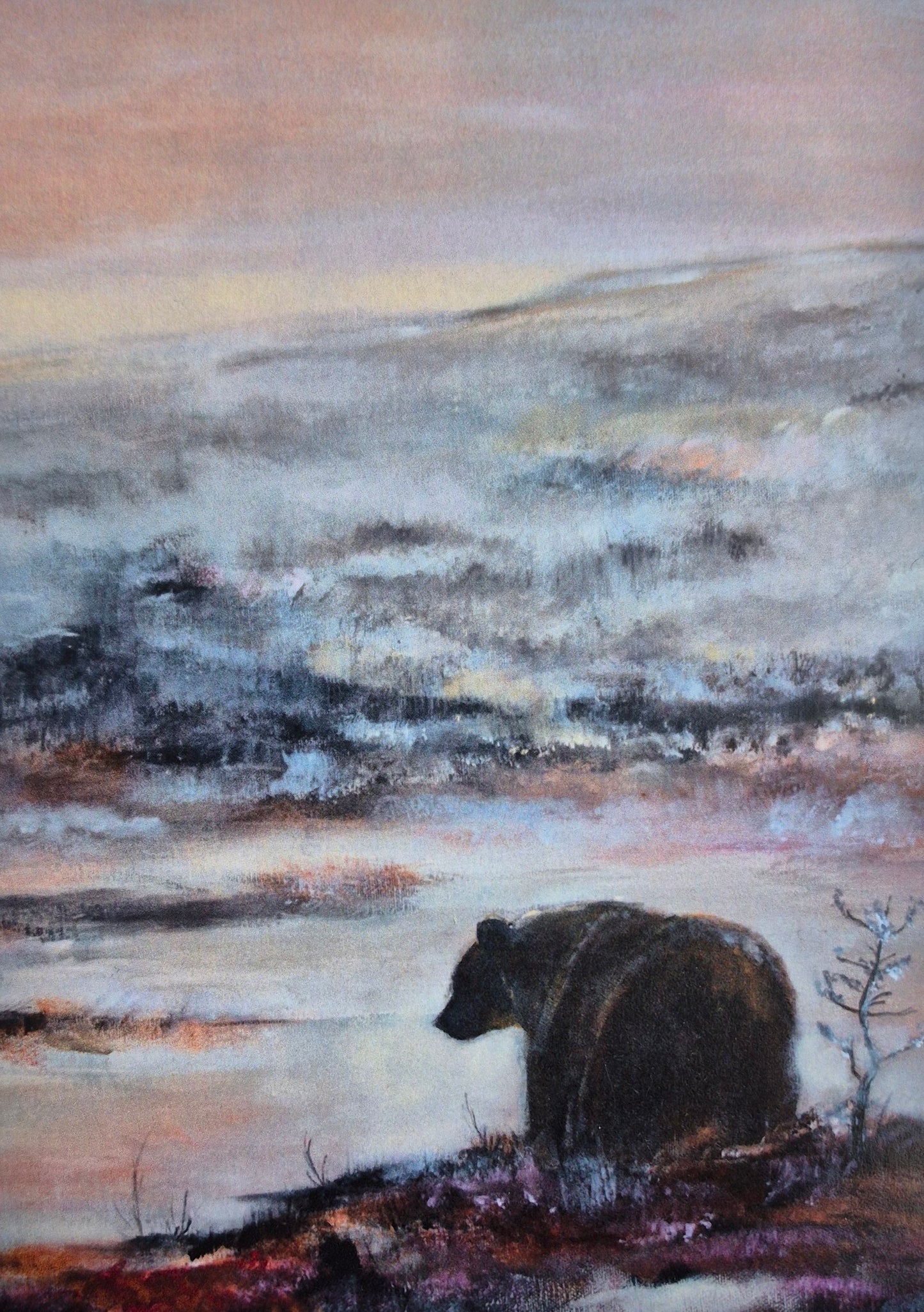 "Talviuni" Taidekortti A6