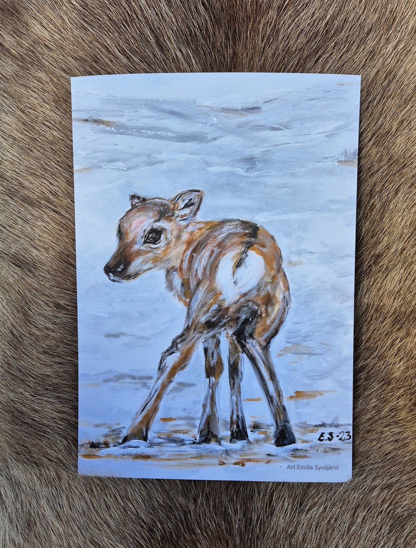 "Käsivarren vasa" Taidejuliste A4