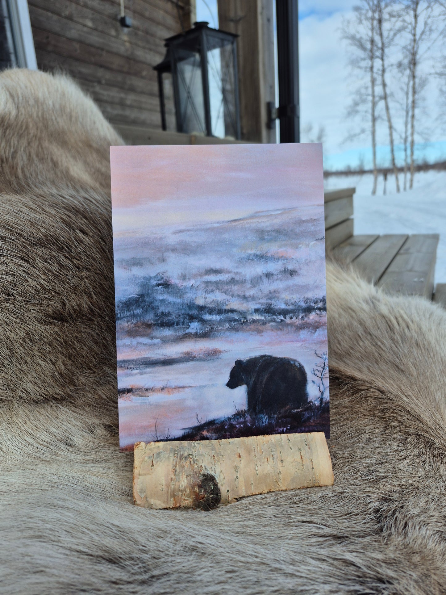 "Talviuni" Taidekortti A5