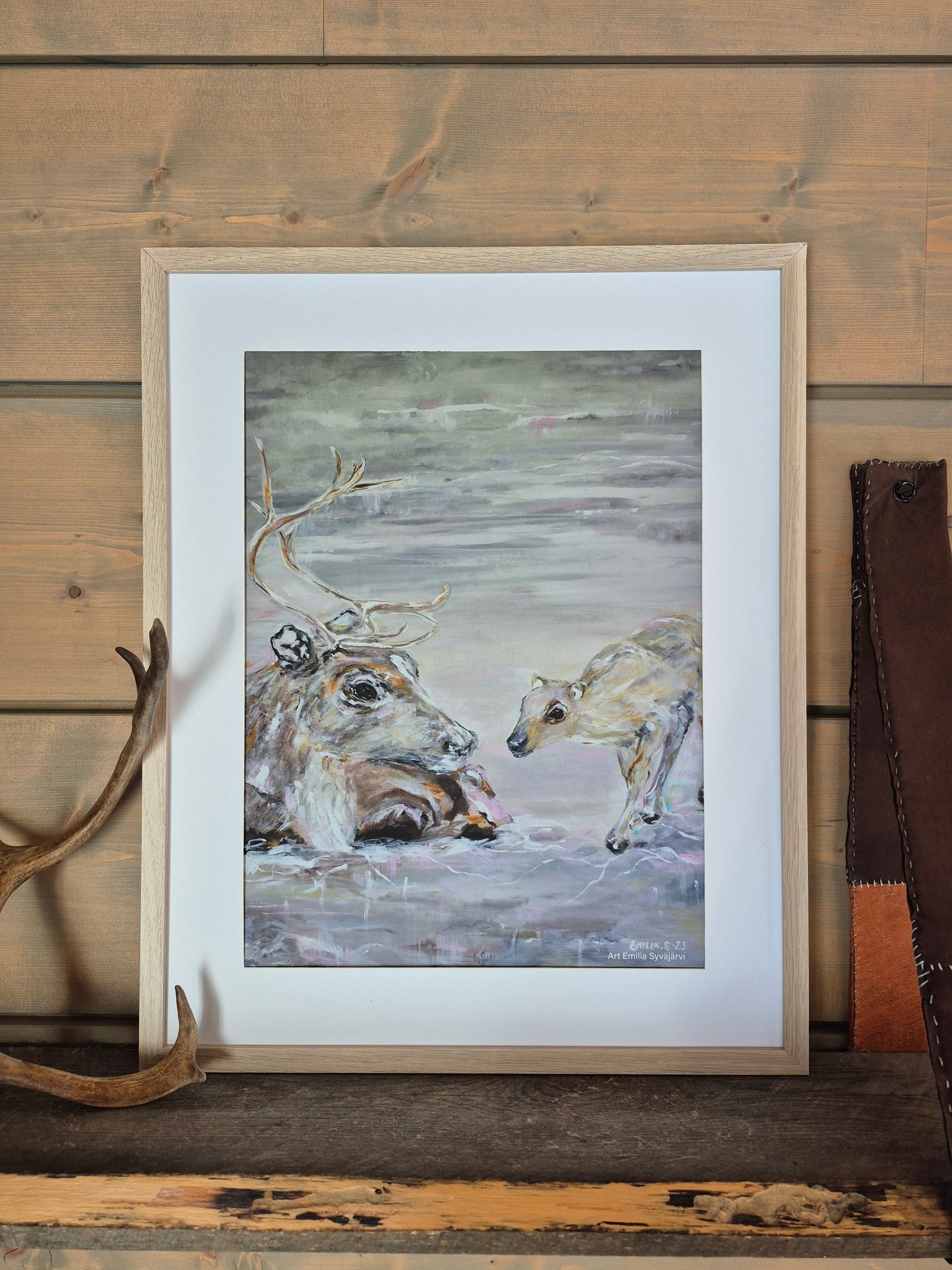"Luoksesi" Taidejuliste 30x40 cm