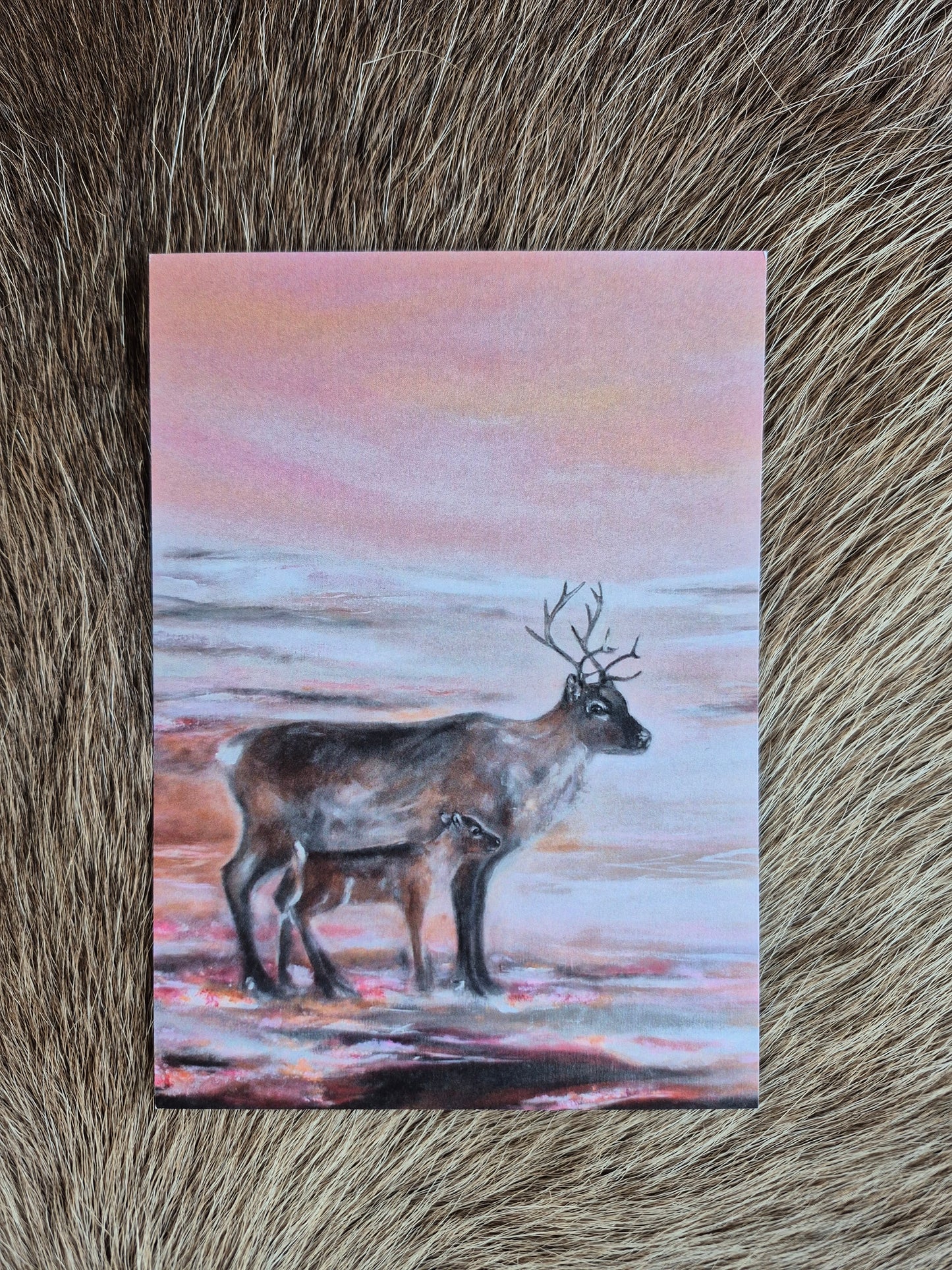 "Vaami ja vasa" Taidekortti A6