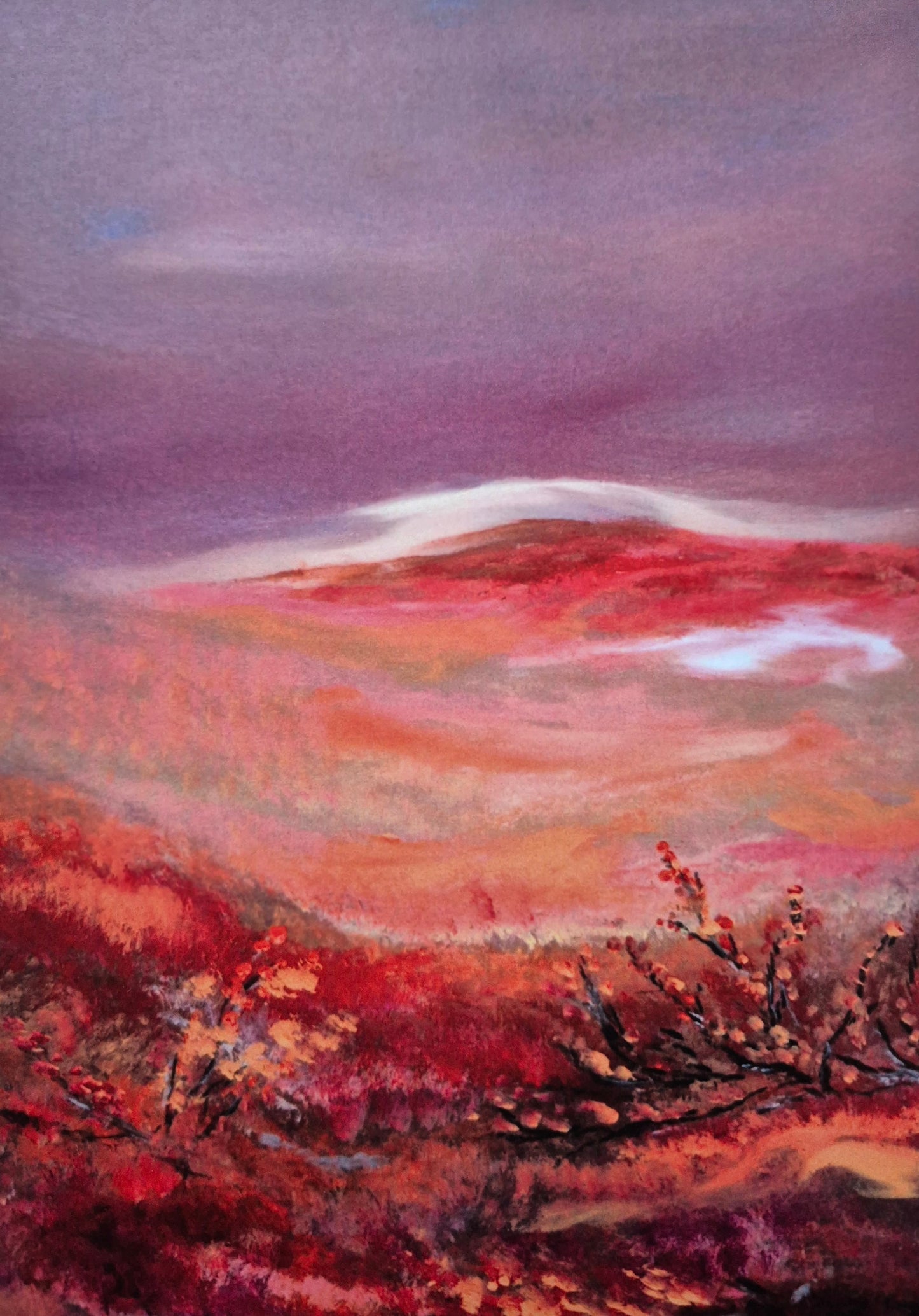 "Tunturissa" Taidekortti A5