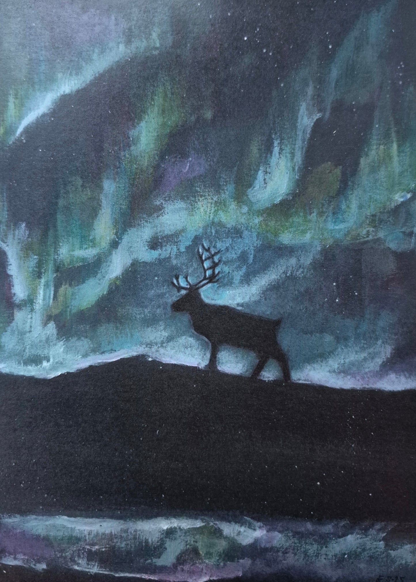 "Lumous" Taidekortti A5