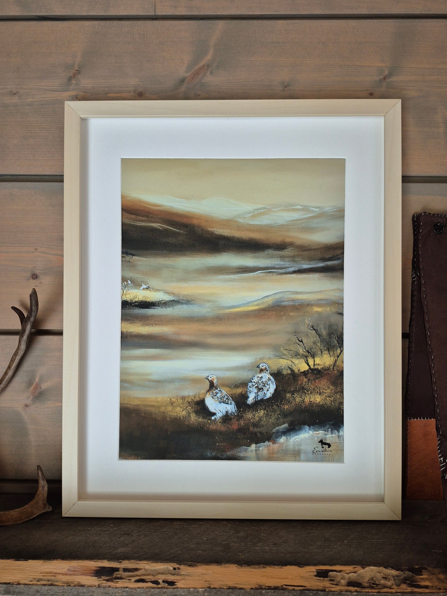 "Talven sävyihin" Taidejuliste 30x40cm