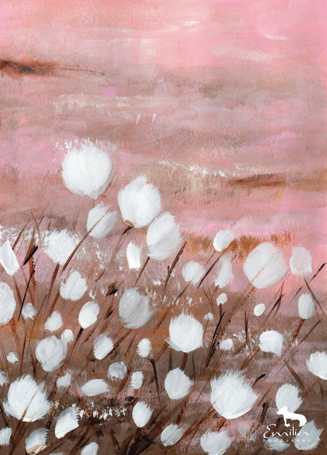"Tupasvillat" Taidejuliste 50x70 cm