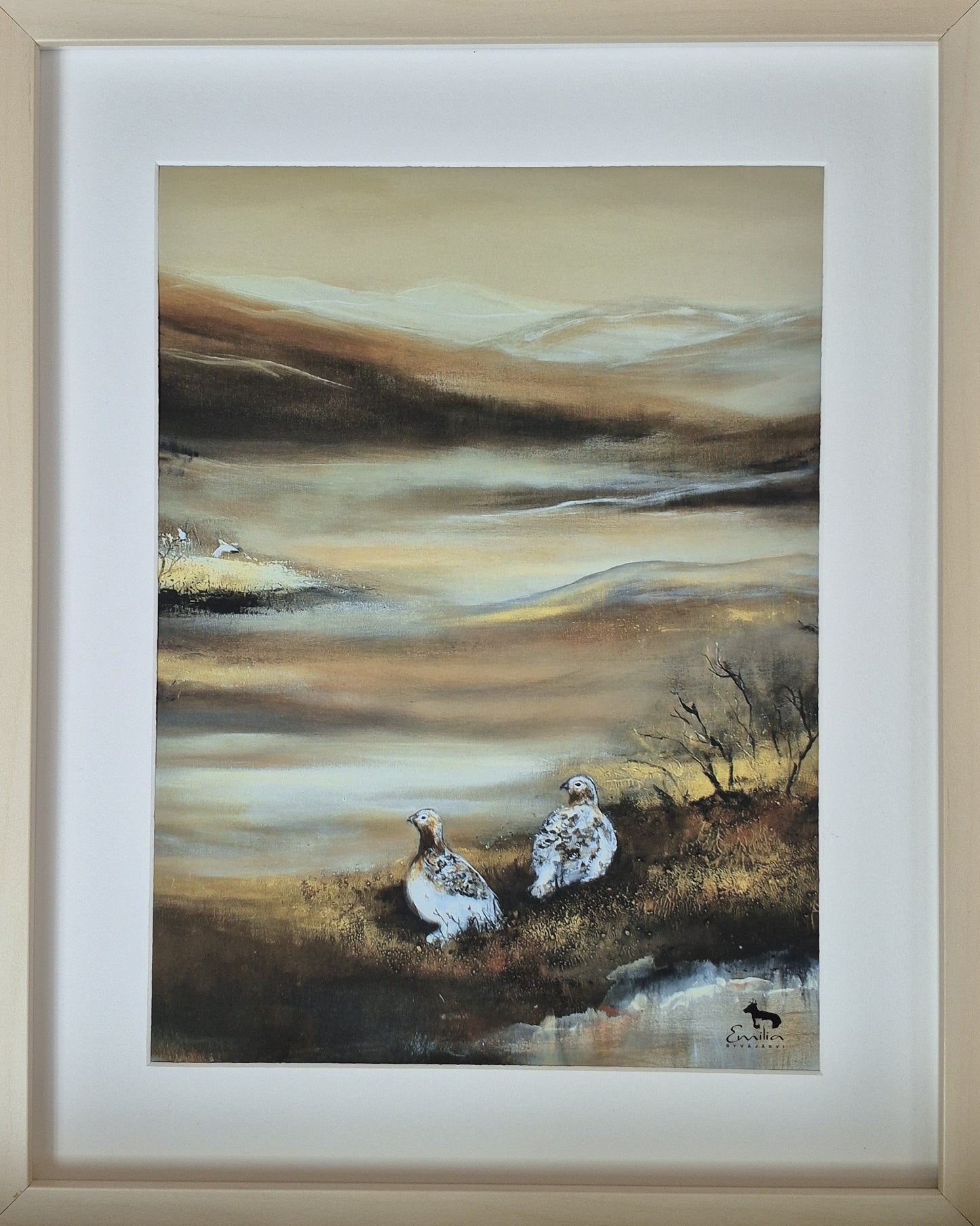 "Talven sävyihin" Taidejuliste 50x70 cm