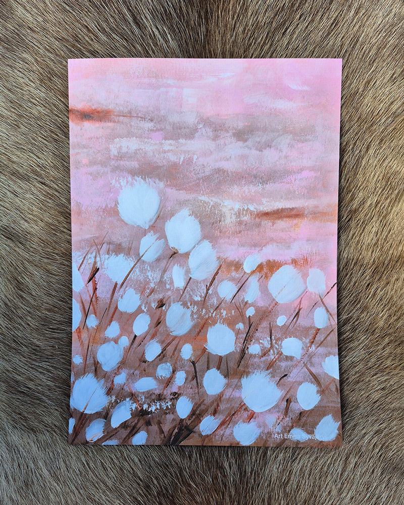 "Tupasvillat" Taidejuliste 30x40 cm