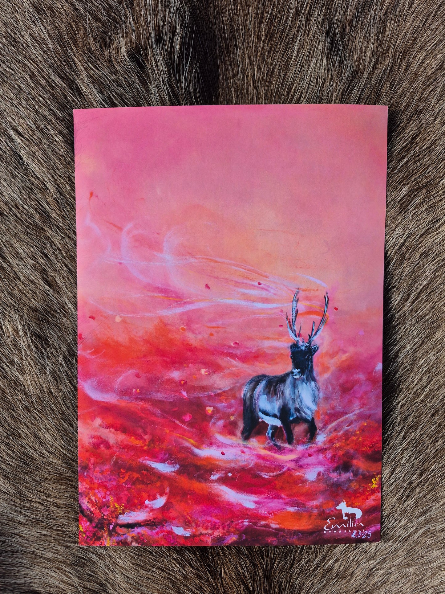 "Syyshurmos" Taidejuliste 30x40 cm