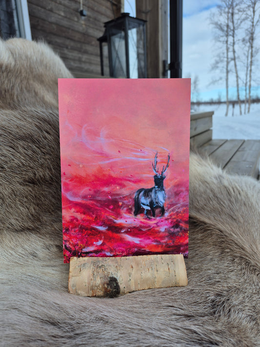 "Syyshurmos" Taidekortti A5