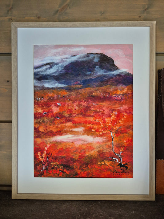 "Syys" Taidejuliste 30x40 cm