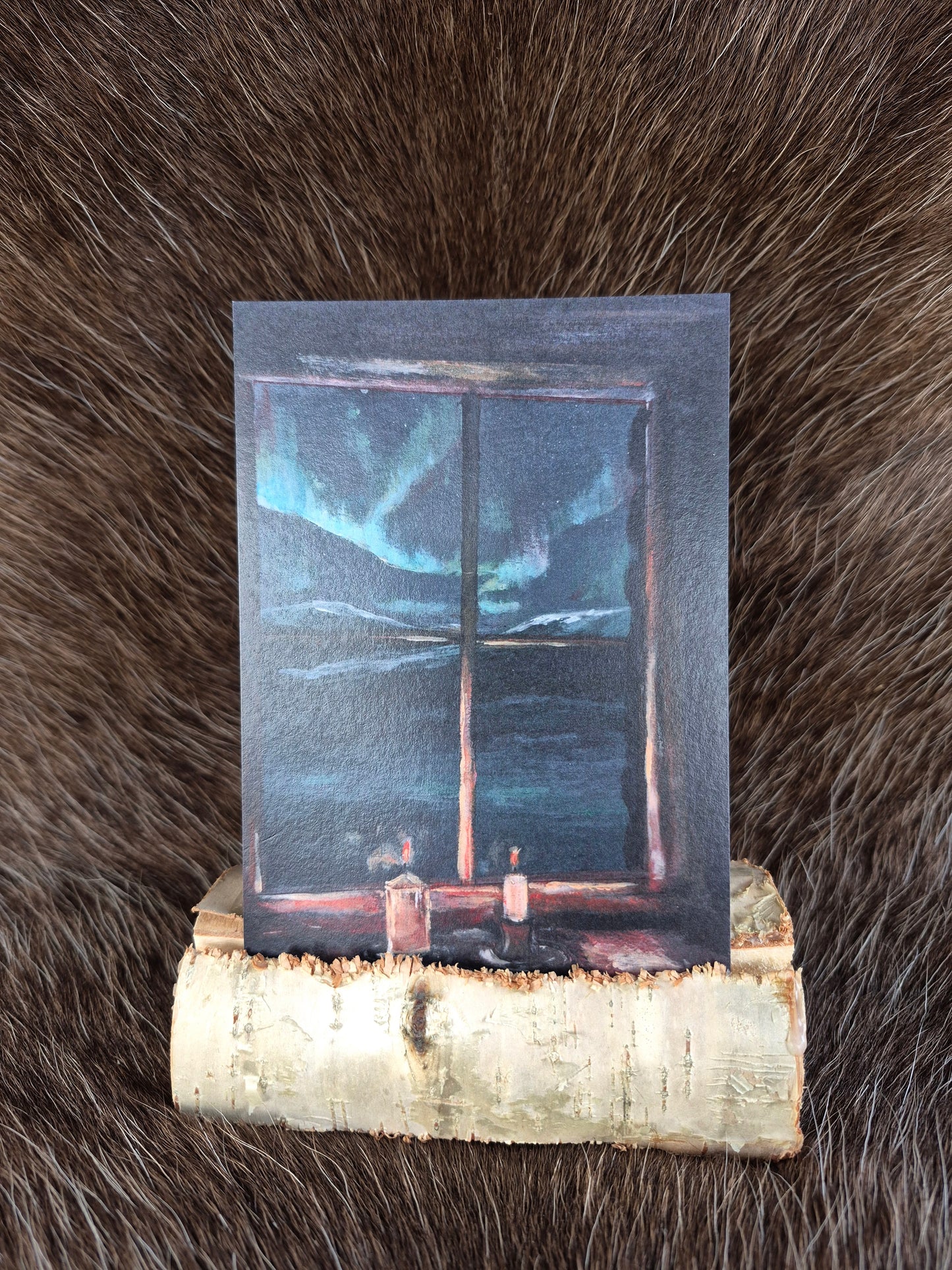 "Lapin rauhaa" Taidekortti A6