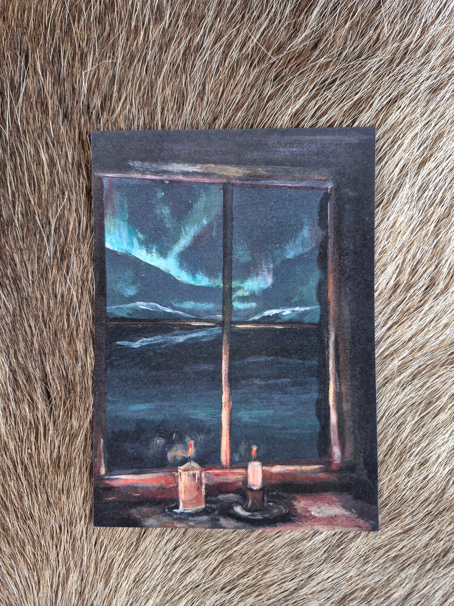 "Lapin rauhaa" Taidekortti A6