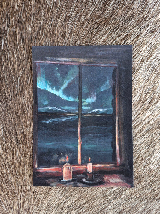 "Lapin rauhaa" Taidekortti A6