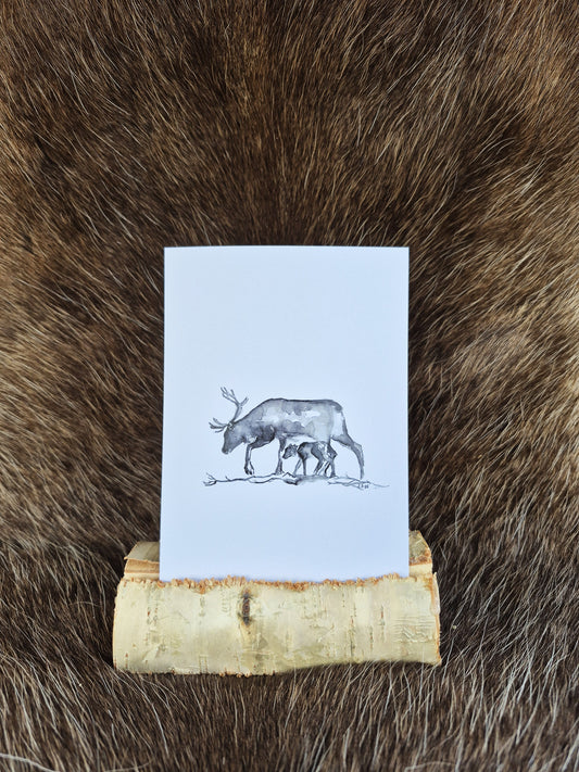 "Kaikkeni" Taidekortti A6