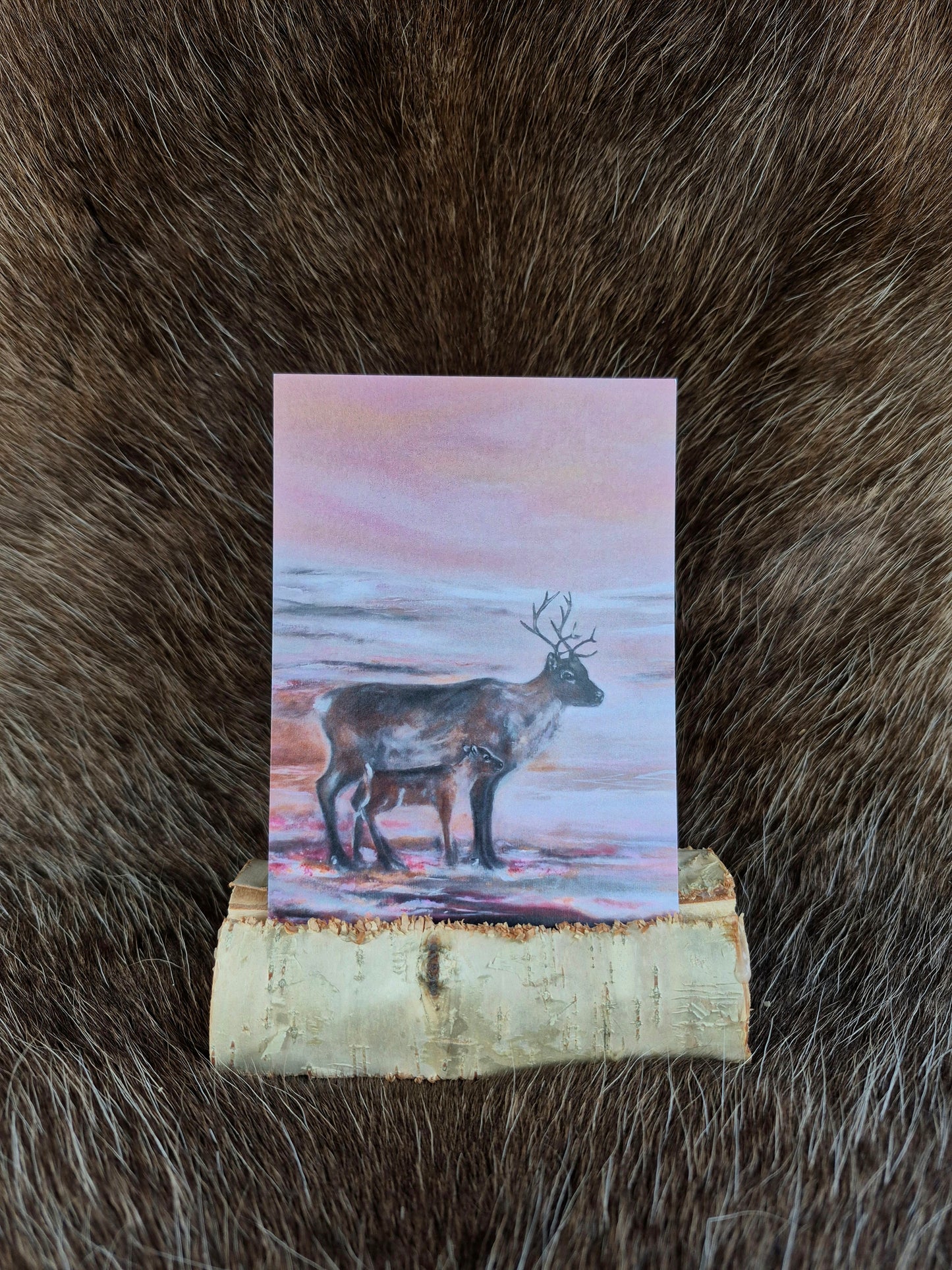 "Vaami ja vasa" Taidekortti A6