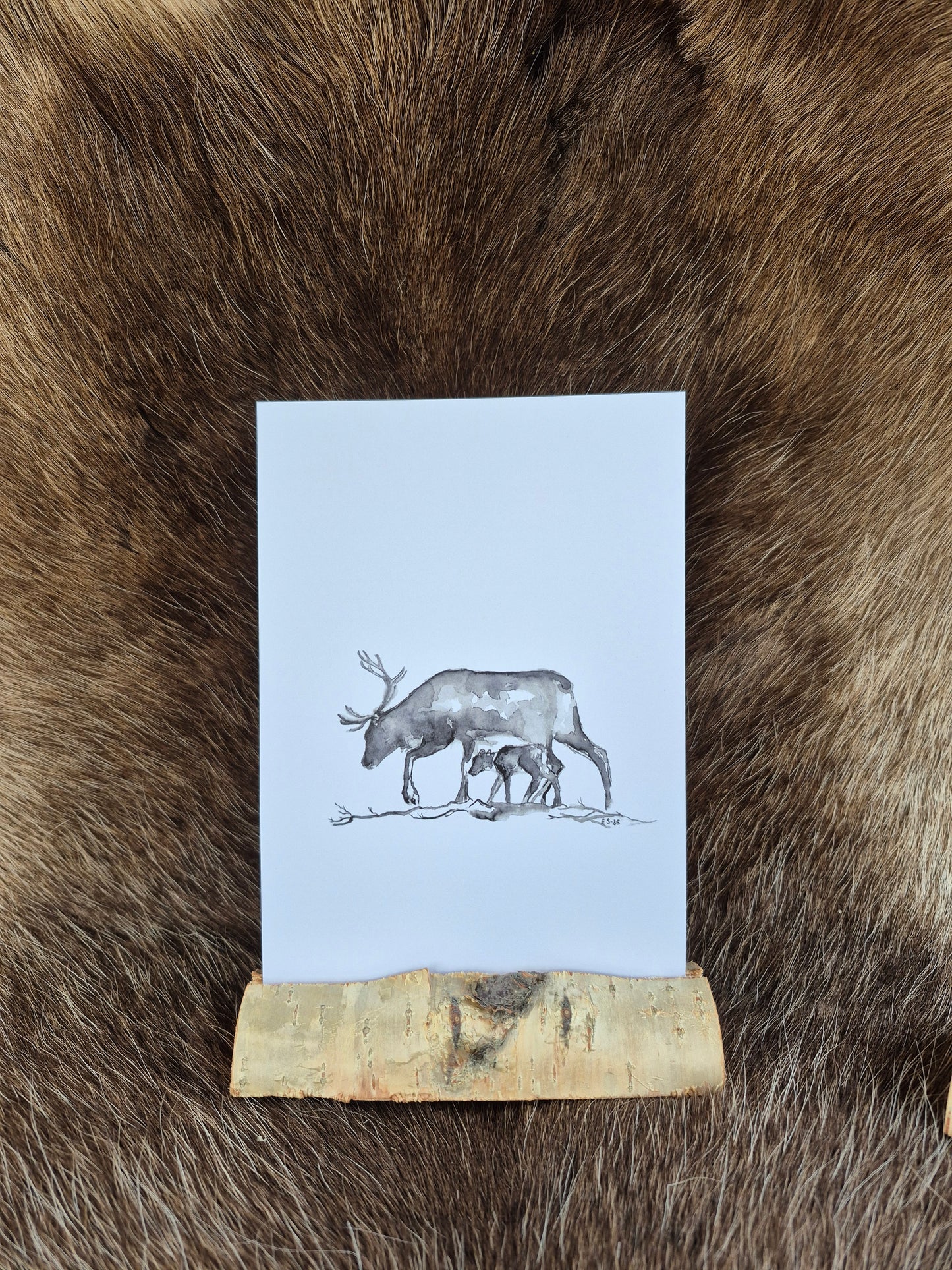 "Kaikkeni" Taidekortti A5