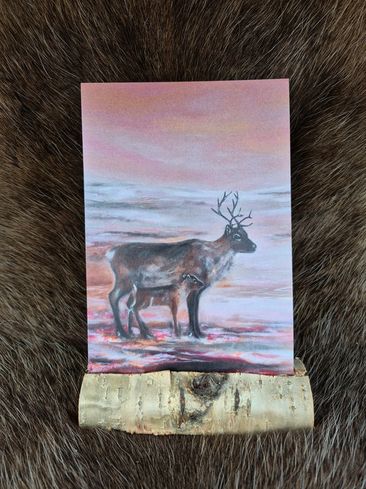 "Vaami ja vasa" Taidekortti A5