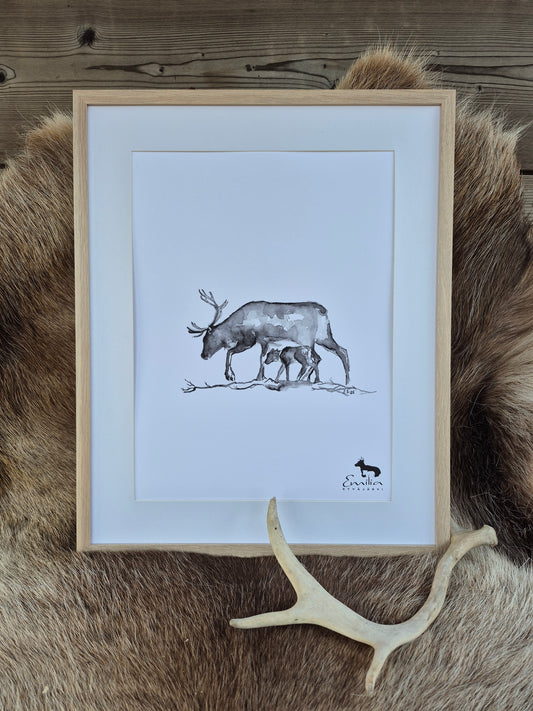 "Kaikkeni" Taidejuliste A4