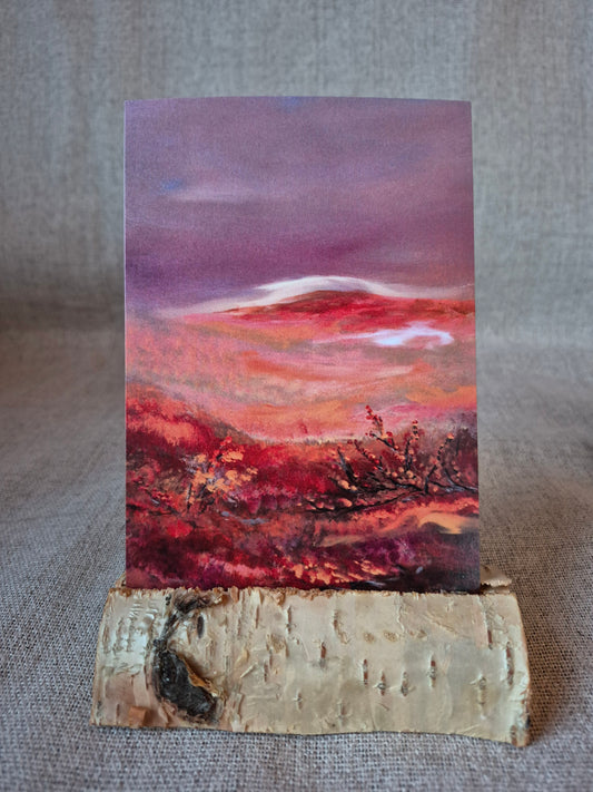 "Tunturissa" Taidekortti A6