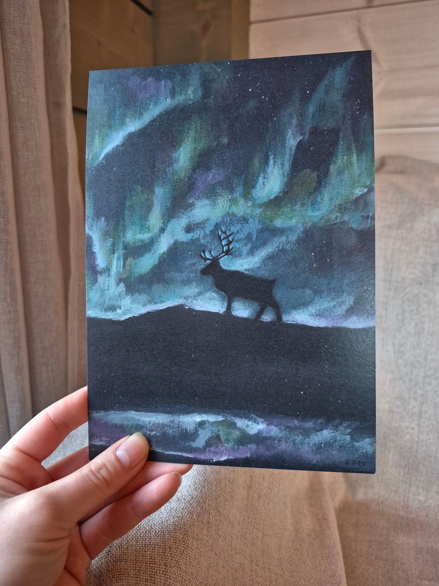 "Lumous" Taidekortti A5