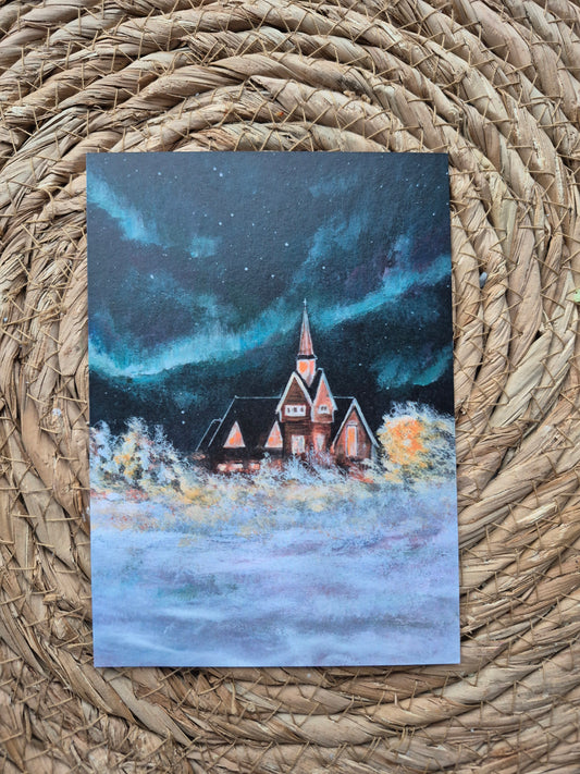 "Gárasavvon" Taidekortti A5