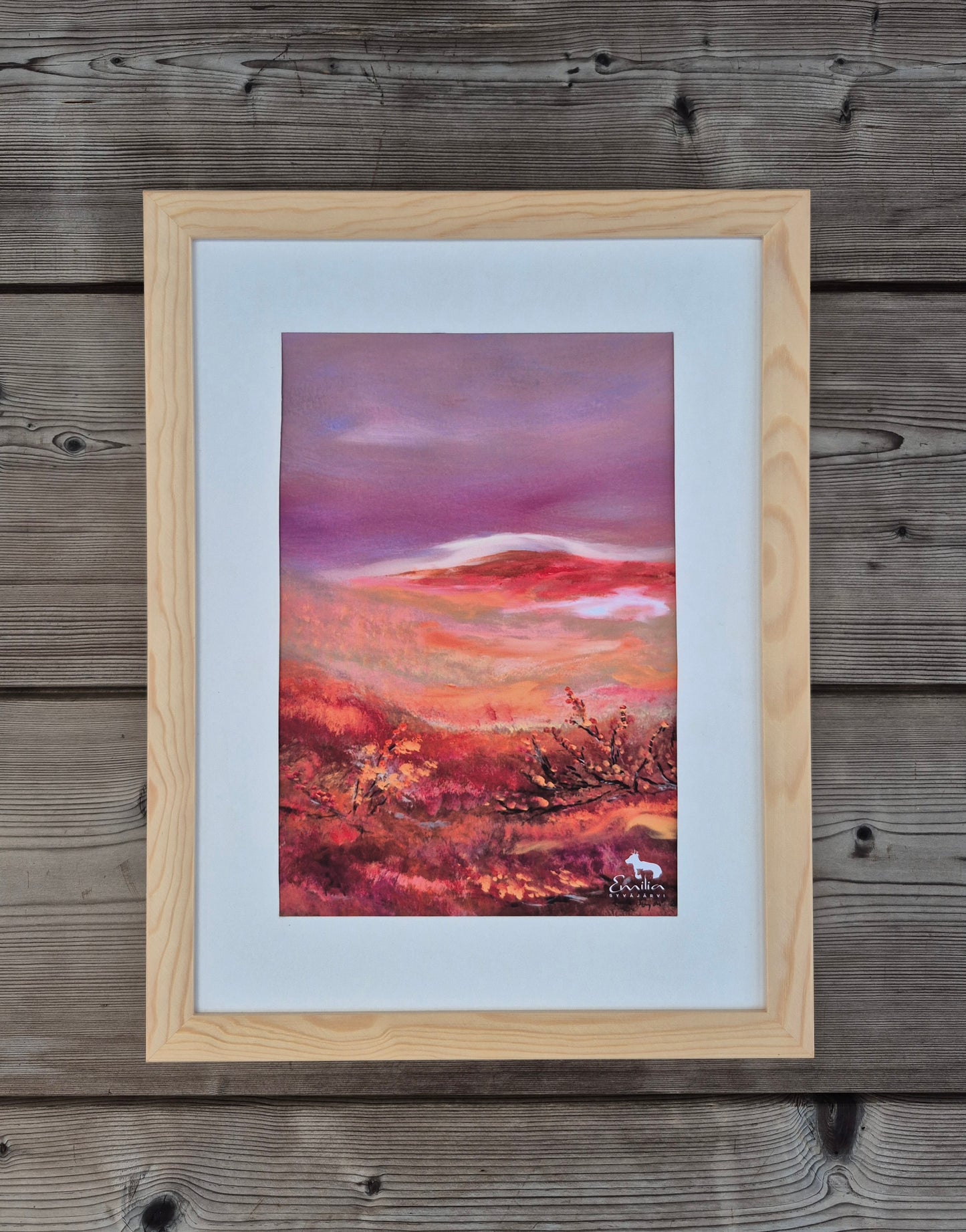 "Tunturissa" Taidejuliste A4