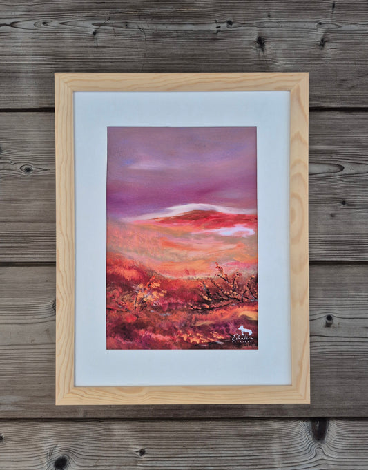 "Tunturissa" Taidejuliste A4