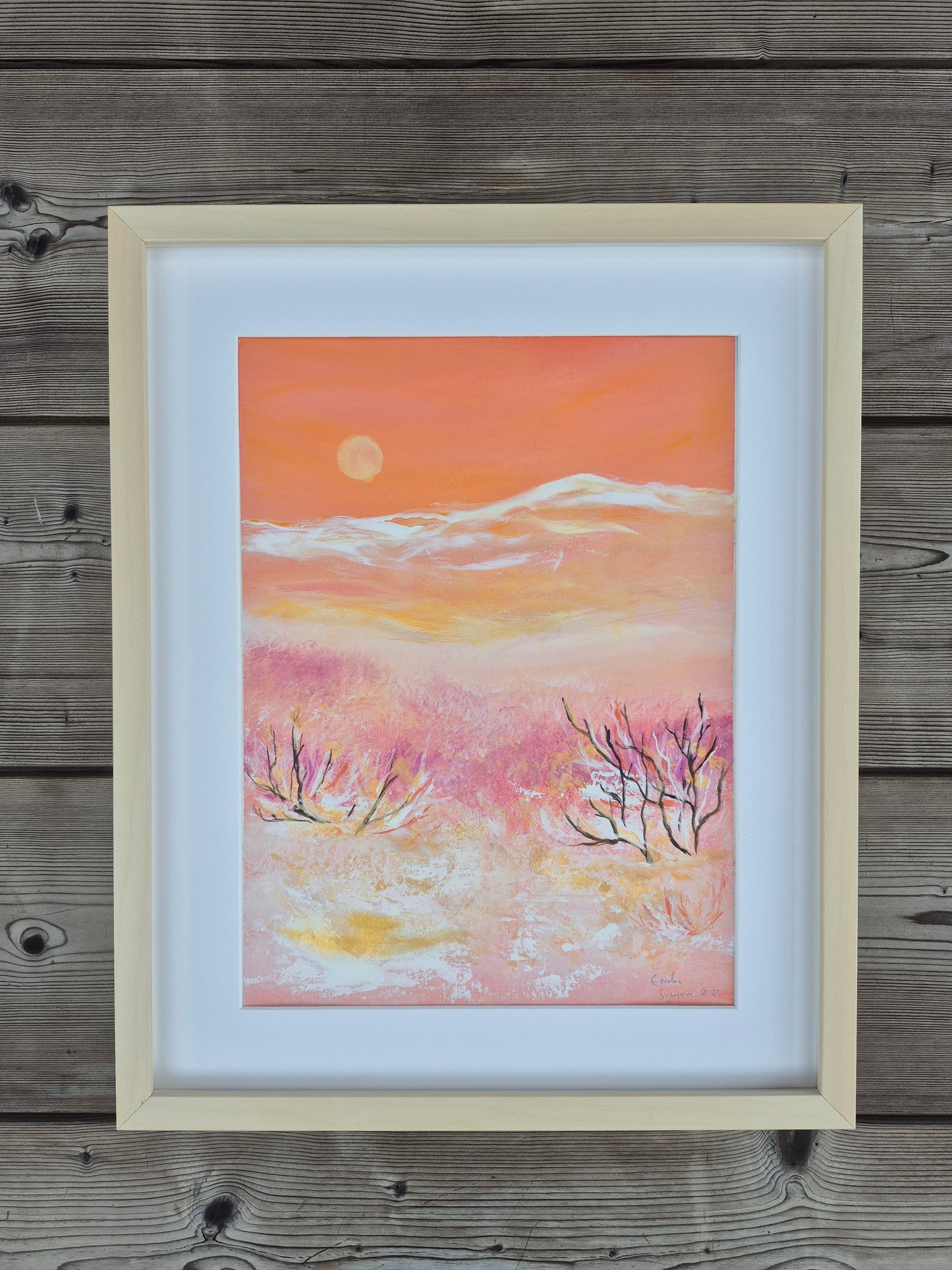 "Auringon värjäämät" A3