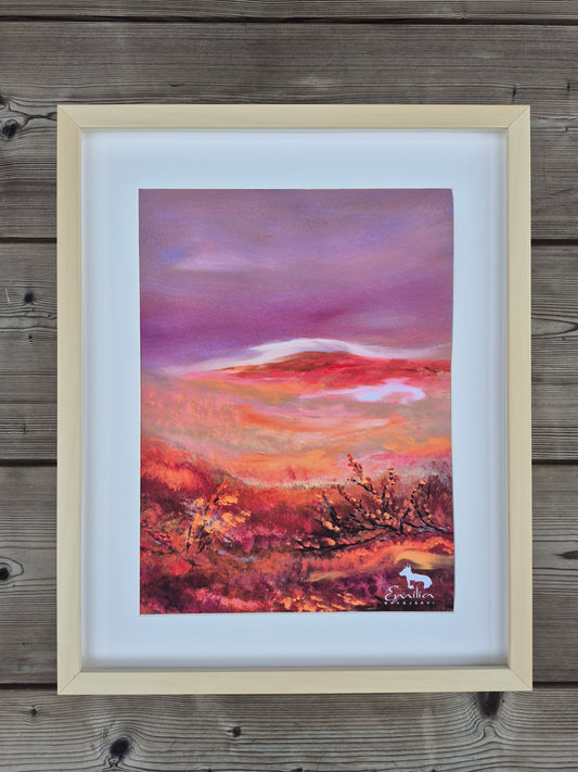 "Tunturissa" Taidejuliste 30x40cm