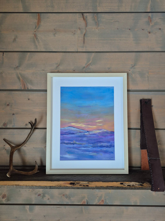 "Hehkun sävyissä" A3