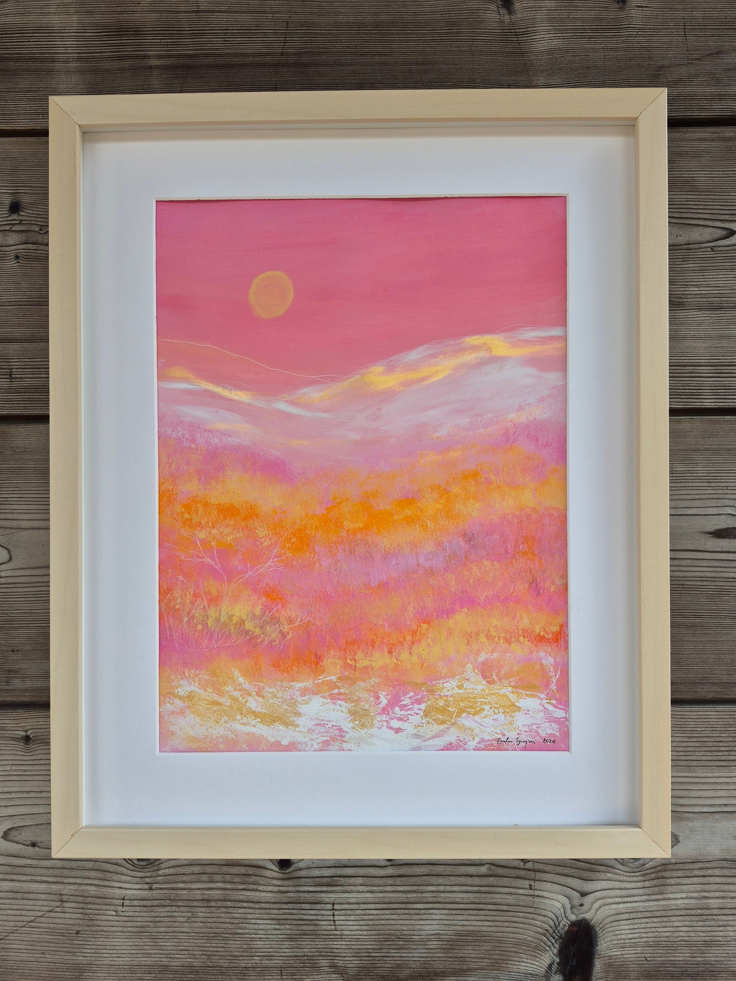 "Väreissä auringon" A3