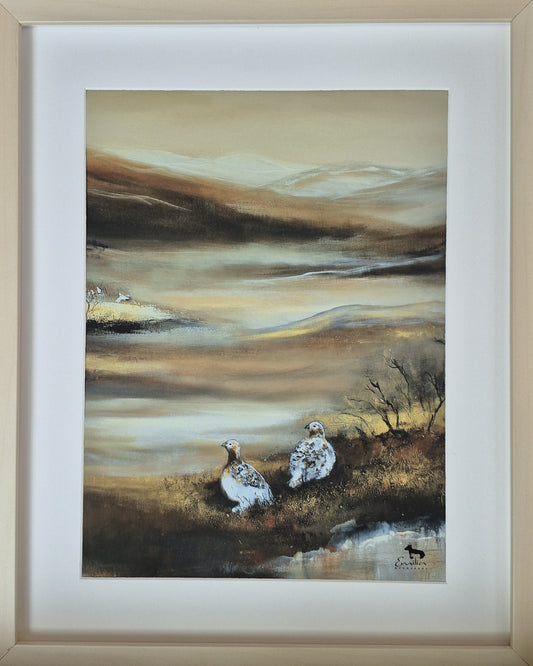 "Talven sävyihin" Taidejuliste 50x70 cm