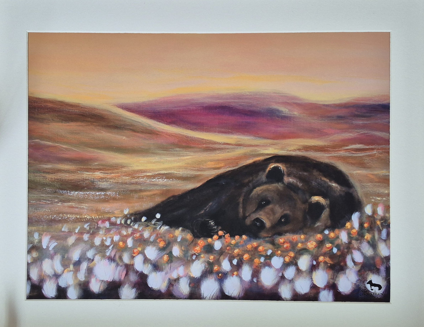 "Jos kertoisin matkoistani" Taidejuliste 50x70 cm